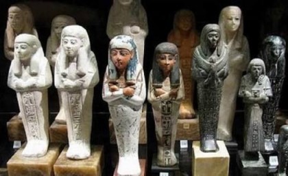 بعثة اثرية اكتشفت 1000 تمثال فرعوني في المنيا