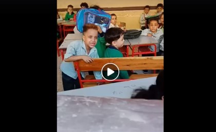 القومي للطفولة بيحقق في فيديو الطفل اللي بيعيط عشان عايز ينام في المدرسة