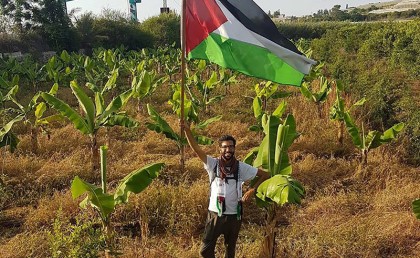 ناشط سويدي هيسافر للقدس مشي لدعم القضية الفلسطينية