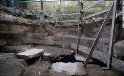 اكتشاف مسرح روماني في القدس مفقود من 1700 سنة